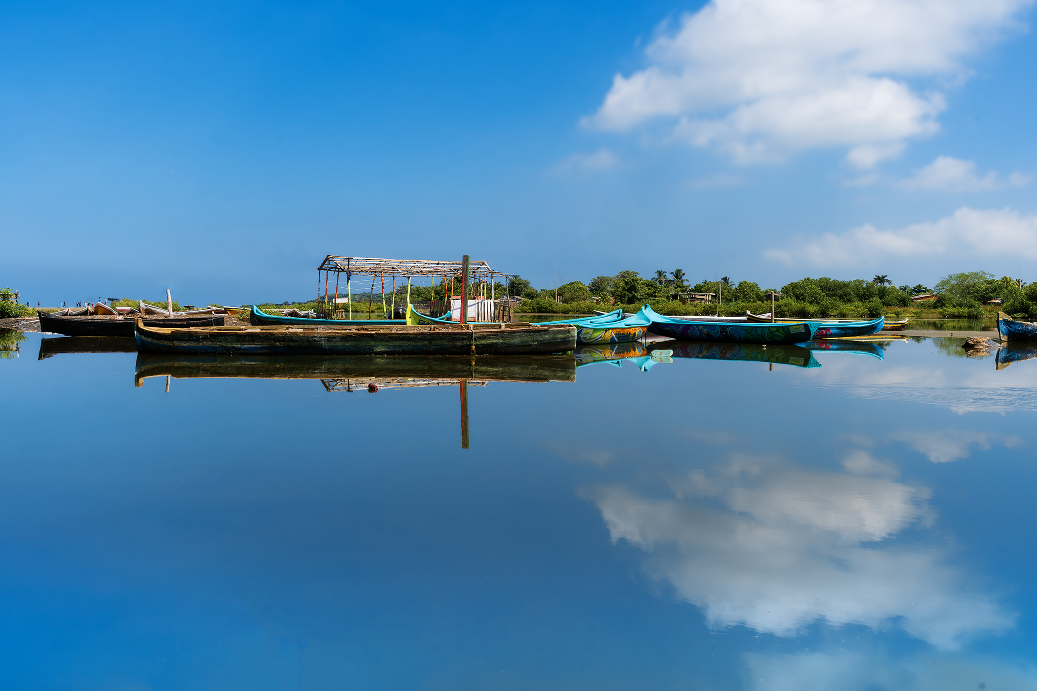 Cienaga de la Virgen Cartagena Colombia