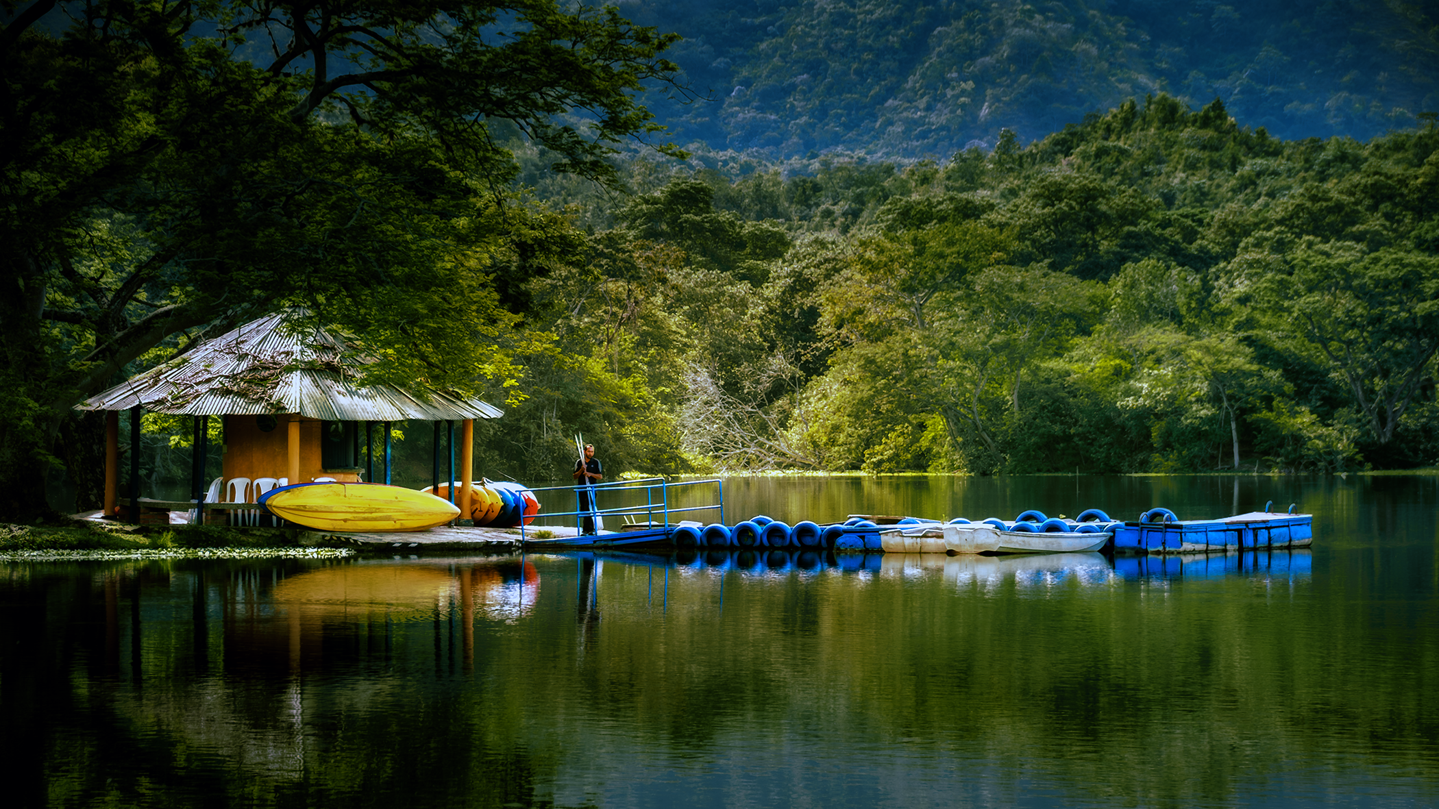 Muelle en Sopetrán Antioquia Colombia