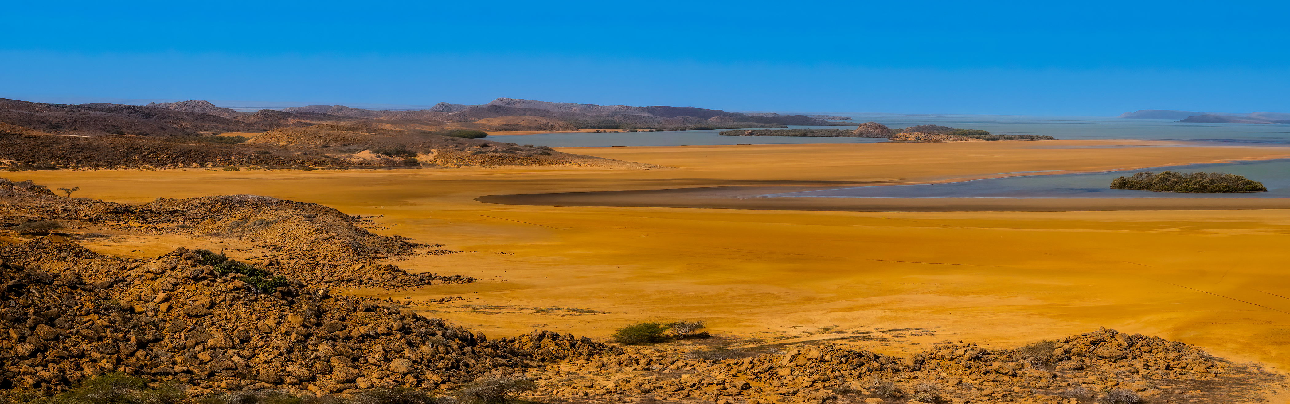 Panoramica Bahia Hondita Guajira-Colombia
